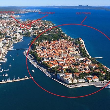 Apartment Near Center,Beach,Bus +Free Parking Zadar Zewnętrze zdjęcie