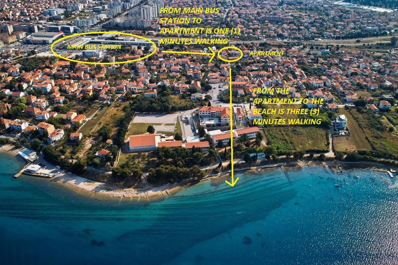 Apartment Near Center,Beach,Bus +Free Parking Zadar Zewnętrze zdjęcie